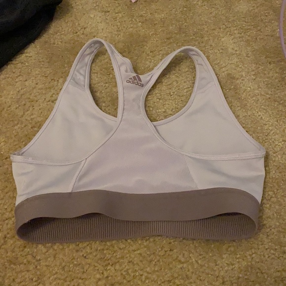 Adidas Small Sports Bra Purple - Picture 2 of 2